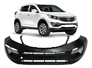 Kit Parachoque Dianteiro Farol De Milha Friso Sportage 2011 2012 2013 2014 2015 2016