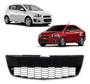 Grade Inferior Central Com Friso Sonic 2012 2013 2014 95019923