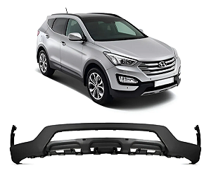Spoiler Parachoque Dianteiro Santa Fe 2014 2015 2016 Preto 865122W000