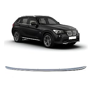 Friso Da Grade Inferior Parachoque Bmw X1 3.0 2010 2011 Prateado 51112990641