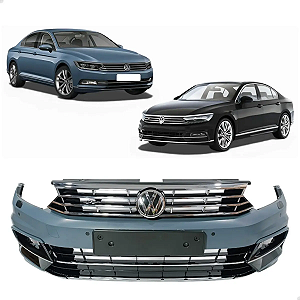 Parachoque Dianteiro BodyKit Passat B8 R-Line 2016 2017 2018 2019
