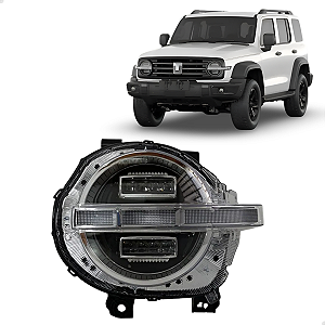 Farol Dianteiro Led Gwm Tank 300 2025 2026 Lado Esquerdo Motorista 4121102XKM01C
