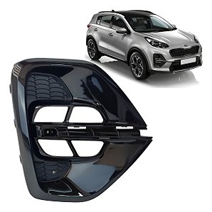 Grade Moldura De Milha Black Piano Sportage 2019 2020 Direito