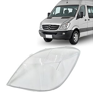 Lente Farol Mercedes Sprinter 2012 2013 2014 2015 2016 Esquerda