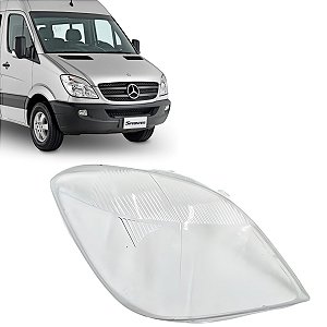 Lente Farol Mercedes Sprinter 2012 2013 2014 2015 2016 Direita