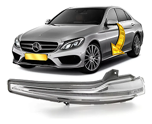 Pisca Seta Retrovisor Mercedes W205 C180 C200 C250 2015 2016 2017 2018 2019 2020 2021 2022 A0999060143