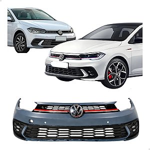 Parachoque Grades LED Milha Completo Polo Gts 2023 2025 Kit