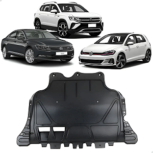 Protetor Carter Inferior Frontal Golf Passat Taos A3 2017 2018 2019 2020 2021 2022 2023 2024 3Q0825236C