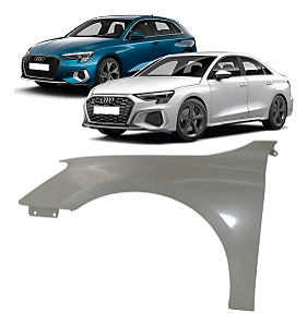 Paralama Dianteiro Aço Audi A3 2021 2022 2023 2024 Motorista
