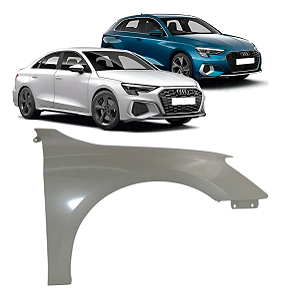 Paralama Dianteiro Aço Audi A3 2021 2022 23 2024 Passageiro