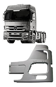 Ponteira Parachoque Com Farol Milha Mb Actros 9438807570 L E