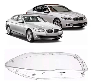 Lente Farol Direito Bmw 528i 535i 550i 2010 2011 2012 2013 2014 2015 2016