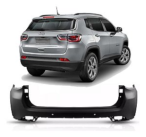 Parachoque Traseiro Furo Sensor Jeep Compass 2017 2018 2019 2020 2021 2022 2023 2024 2025