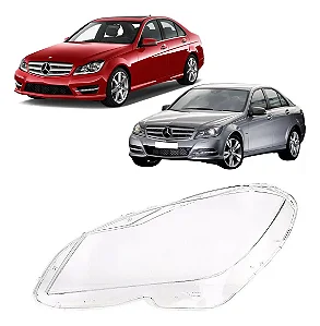 Lente Farol Esquerdo Mercedes C180 C200 C350 2011 2012 2013 2014 A2048203539L