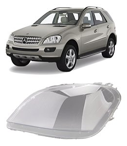 Lente Farol Motorista Mercedes Ml320 350 500 63 Amg 2006 2007 2008