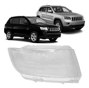 Lente Farol Direito Grand Cherokee Compass 2011 2012 2013 2014 2015 K55079408AK