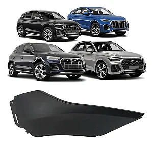 Ponteira Spoiler Inferior Audi Q5 2021 2024 2025 Preto Passageiro
