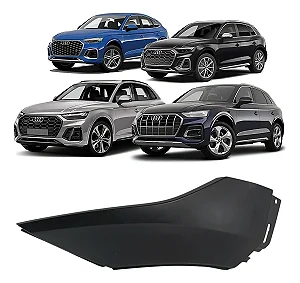 Ponteira Spoiler Inferior Audi Q5 2021 2022 2023 2024 2025 Motorista
