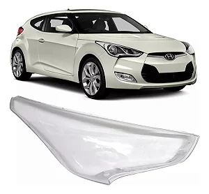 Lente De Farol Lado Direito Veloster 2011 2012 2013 921022V010