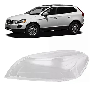 Lente Do Farol Esquerdo Volvo Xc60 2009 2010 2011 2012 2013 30763143