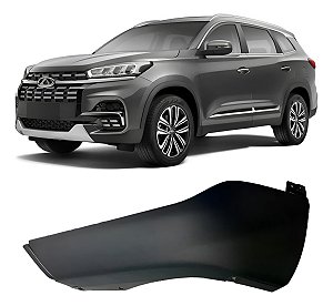 Spoiler Lateral Dianteiro Chery Tiggo 8 2021 2022 2023 2024 Esquerdo