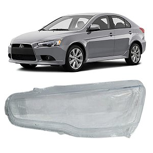 Lente Farol Motorista Mitsubishi Lancer Hl Hle Gt 2011 2012 2013 2014 2015 2016 2017 2018 2019