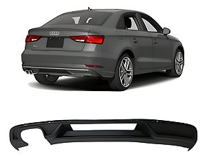 Spoiler Inferior Traseiro Audi A3 Sedan 2017 18 19 2020 Novo