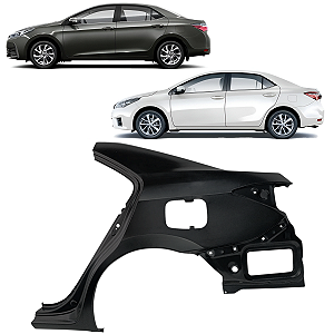 Retalho Folha Lateral Traseira Corolla 2015 2016 2017 2018 2019 Esquerdo Motorista 6160202310