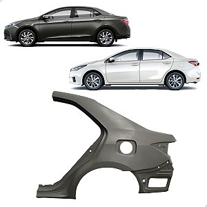 Retalho Folha Lateral Traseira Corolla 2015 2016 2017 2018 2019 Esquerdo Motorista 6160202310