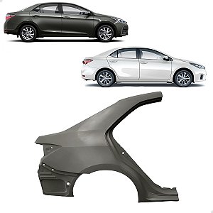 Retalho Folha Lateral Traseira Corolla 2015 2016 2017 2018 Direito Passageiro 6160102300