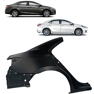 Retalho Folha Lateral Traseira Corolla 2015 2016 2017 2018 Direito Passageiro 6160102300