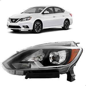 Farol Led Dianteiro Nissan Sentra 2017 2018 2019 2020 Esquerdo Motorista 260603YU5A