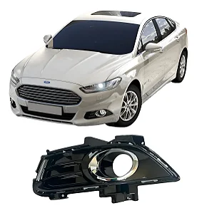 Tela Farol Milha Esquerdo Fusion 2013 2014 2016 Black Piano DS7319953