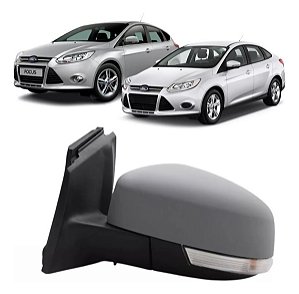 Retrovisor Esquerdo Focus 2014 2015 2016 Elétrico Com Pisca BM51-17683-A