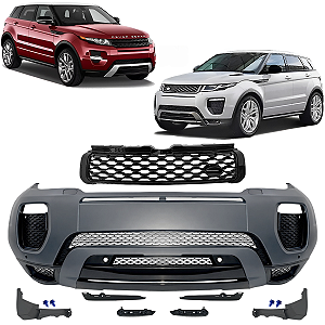 BodyKit Parachoque Dianteiro Grade Evoque 2016 2019 Para Evoque 2012 2013 2014 2015