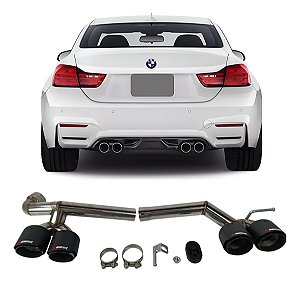 Escapamento Ponteira Carbono Bmw M4 M3 420i 428i 2015 2016 2017
