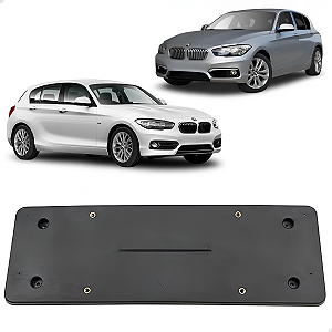 Suporte Placa Dianteiro Bmw Serie 1 116i 118i 120i 125i 2016 2017 2018 2019 51137371683