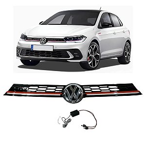 Grade Dianteiro Radiador Parachoque Polo Gts 2023 2024 2025