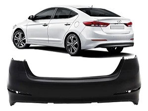 Parachoque Envolvente Traseiro Novo Elantra 2017 2018 86611F3000