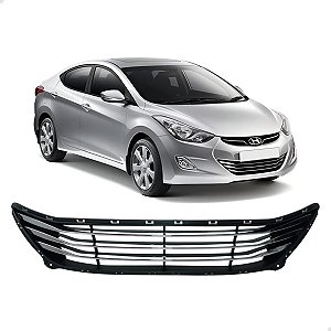 Grade Central Inferior Friso Cromado Elantra 2011 2012 2013 2014