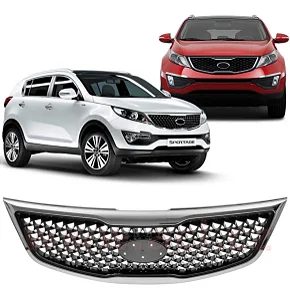 Grade Dianteira Sportage Cromada 2011 2012 2013 2014 2015 2016 863503w030