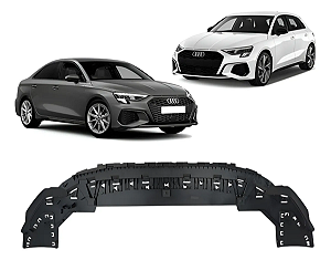 Defletor Inferior Parachoque Dianteiro Audi A3 2021 2022 2023 2024