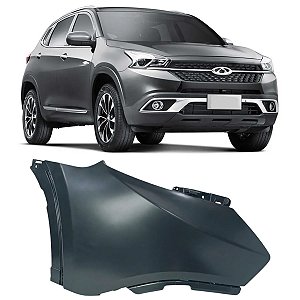 Polaina Parachoque Dianteiro Tiggo 7 2019 2020 2021 2022 Direito Passageiro