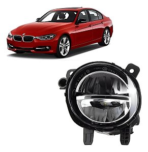 Farol Milha Bmw 318i 320i 325i 328i 2013 2014 2015 2016 2017 2018 2019 Com Led Esquerdo 63177315559