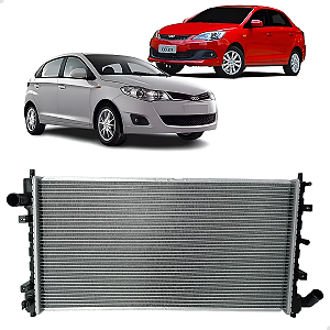 Radiador Água Chery Celer 1.5 16v 2013 2014 2015 2016 2017 A131301110