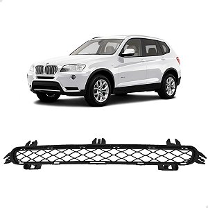 Grade Central Parachoque Dianteiro Bmw X3 F25 2011 2012 2013 51117210466