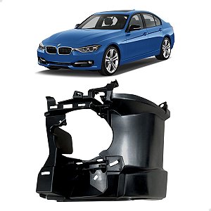 Suporte Grade Milha Frontal BMW 320i 328i 2013 2017 Esquerdo Motorista 51117386149