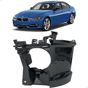 Suporte Grade Milha Frontal BMW 320i 328i 2013 2017 Esquerdo Motorista 51117386149