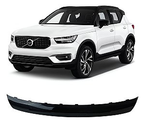 Spoiler Aplique Inferior Frontal Preto Volvo Xc40 2019 2020 2021 2022 31407946
