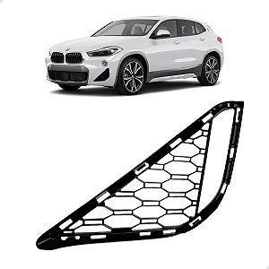 Grade Farol Milha Colmeia BMW X2 M Sport 2018 2019 2020 Esquerdo Motorista 51118069097